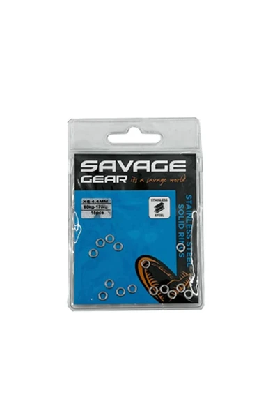 Savage Gear Solid Rings Xl 440 Lb 200 Kg Ss 15 Pcs ürün görseli 1
