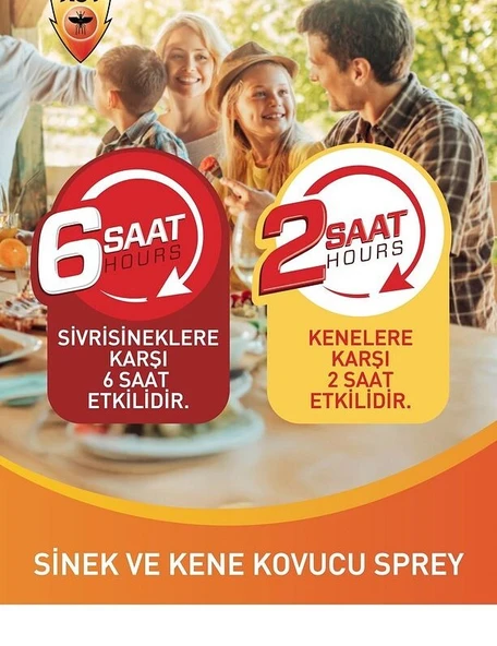 Kene ve Sinek Defet - Lavanta ve Okaliptüs Yağlı Vücut Koruyucu Sprey 150 Ml - 2