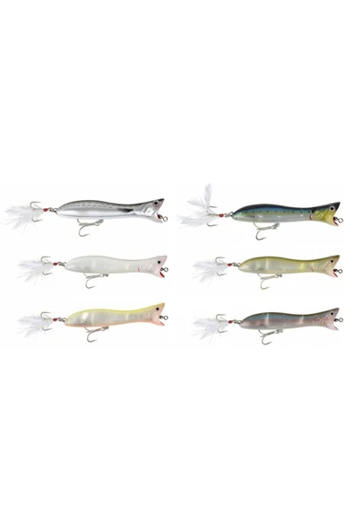 Savage Gear Panic Popper 16.5cm 68g Suni Yem Baloncuk Çıkartır 06-olive Flash ürün görseli 1