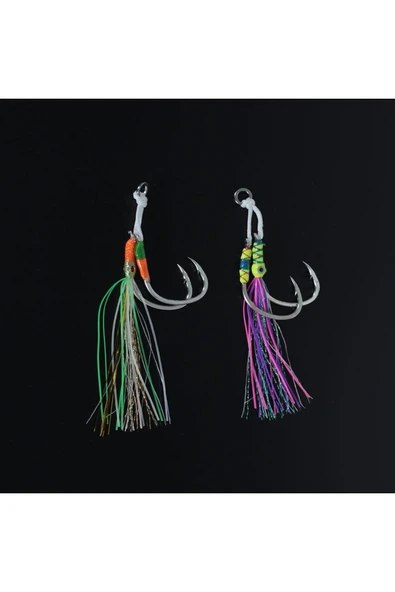 Seabor Double Assist Epoxy Assist Takım 1/0 -  2 adet ürün görseli 1