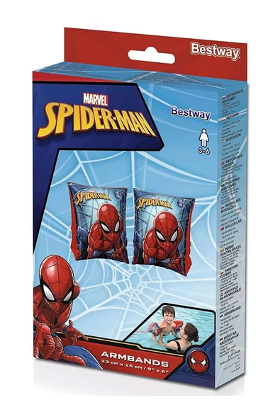 BESTWAY Spiderman Deniz Kolluk 15x23 Cm Mavi - 2