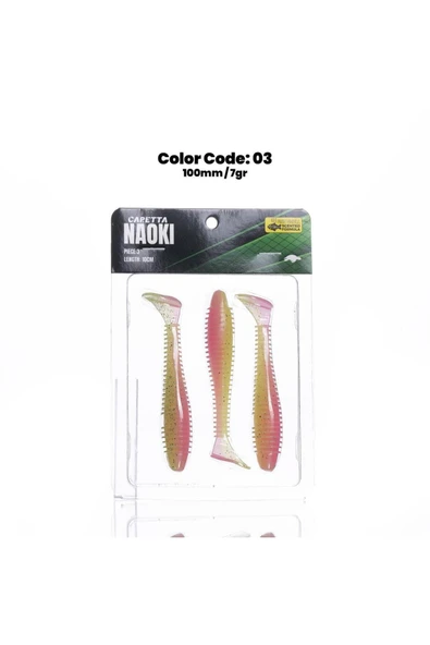 Caretta Naoki 10 Cm 7 Gr Silikon Balık - Resim 3