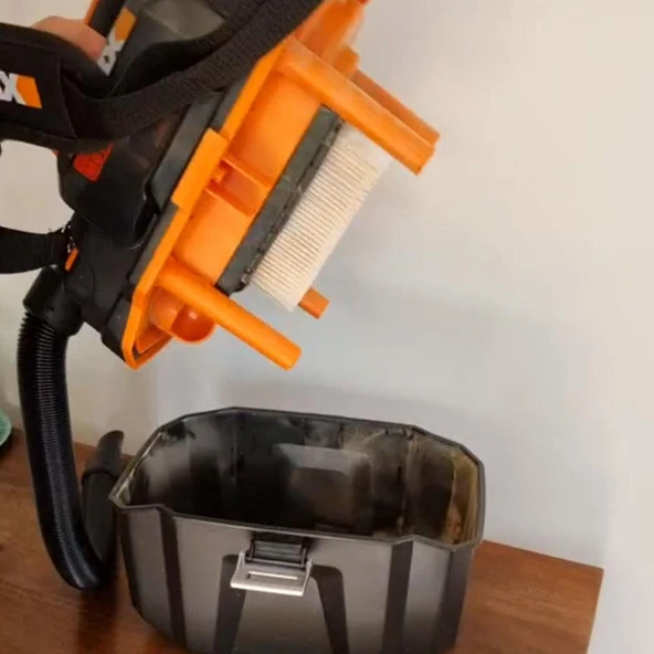 WORX WA6078 WX031 Şarjlı Süpürge İçin Yedek HEPA Filtre - 5