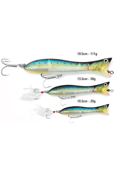 Savage Gear Panic Popper 16.5cm 68g Suni Yem Baloncuk Çıkartır 01-dirty Silver Mullet - 4