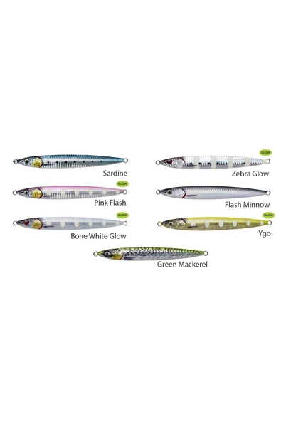 Savage Gear 3D Slim Jig Minnow 100 gr 15 cm Suni Yem Green Mackerel - 2
