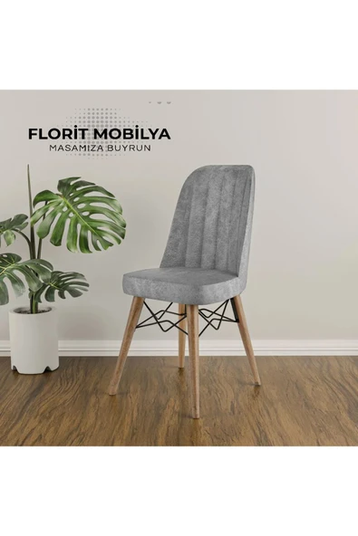 florit mobilya masamıza buyurun Klasik Kare Gold Sandalye ürün görseli