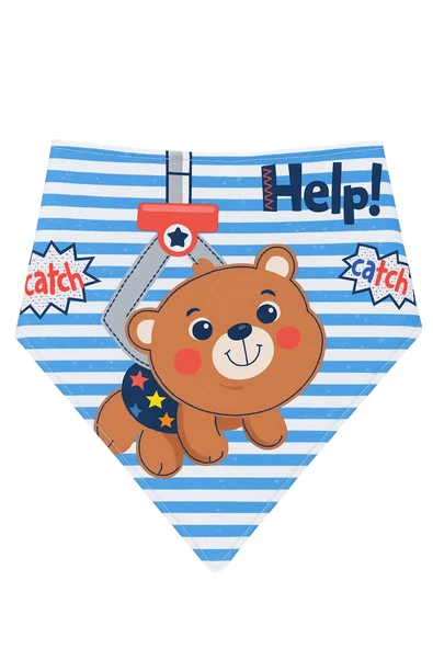 Erkek Bebek Fular Önlük 1 ürün görseli