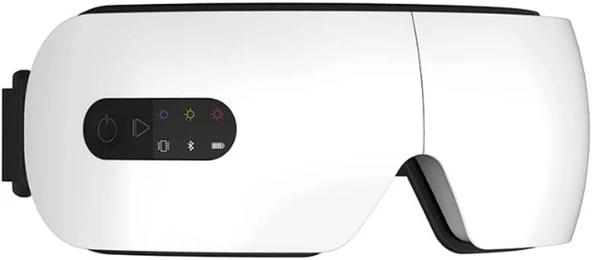 Göz Masaj Aleti Isıtmalı Titreşimli Türkçe Seslendirmeli  Bluetooth - Resim 9