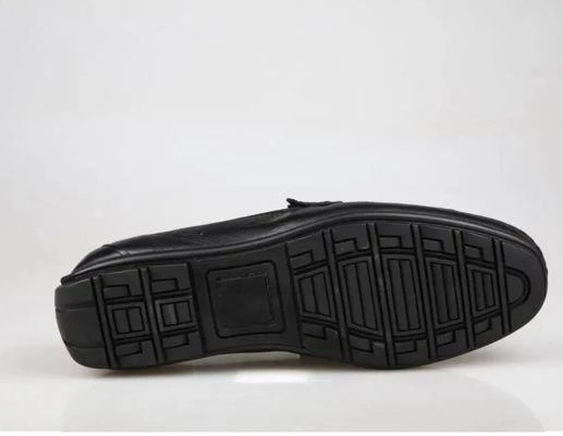 Marcomen 21147 Hakiki Deri Beyaz Ve Siyah Erkek Günlük Ayakkabı 21147 - 9