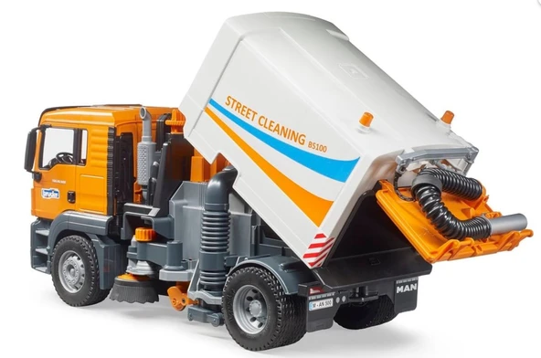 Bruder Man Tgs Cadde Temizlik Aracı BR03780 - Resim 4
