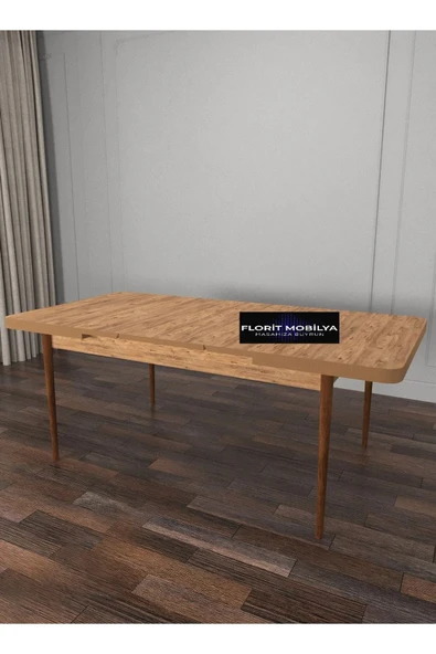 florit mobilya masamıza buyurun 6 Kişilik Açılır Masa Sandalye Takımı Mutfak Masası Takımı Salon Masası Yemek Masası Masa Takımı - Resim 3