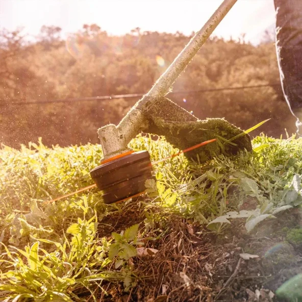 WORX WA0209 WG185E/WG186E İçin 2.4mm 20 Metre (5x 4m) PRO-GRADE Spiral Burgulu Yedek Misina - 8