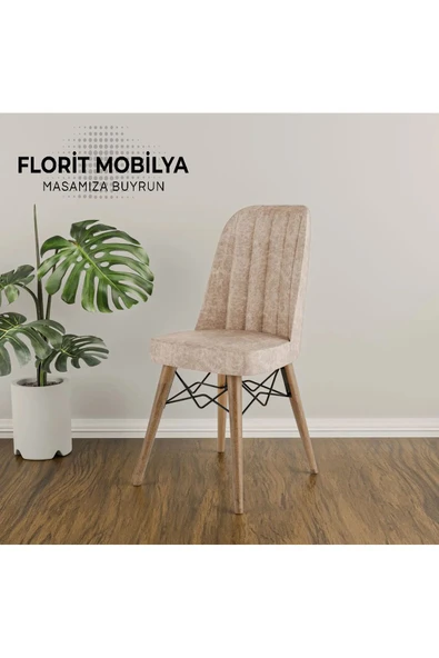 florit mobilya masamıza buyurun 6 Kişilik Açılır Masa Sandalye Takımı Mutfak Masası Takımı Salon Masası Yemek Masası Masa Takımı - Resim 4