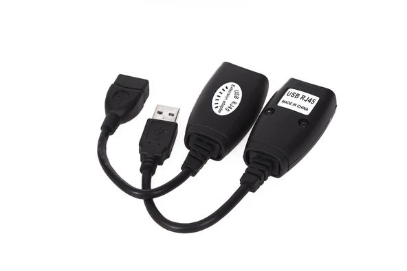 Vcom CU824 USB RJ45 Extender Plastik 45m Uzatıcı - 2