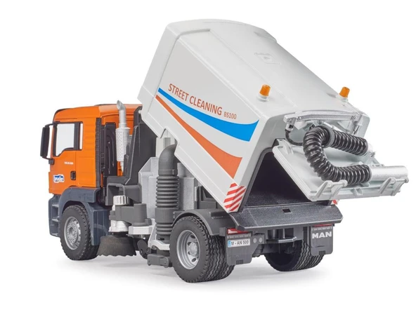 Bruder Man Tgs Cadde Temizlik Aracı BR03780 - Resim 7