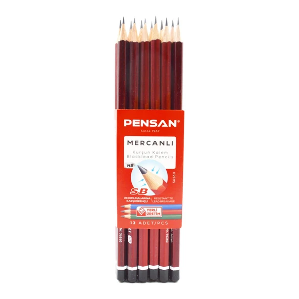 Pensan HB Mercanlı Kurşun Kalem 144 Adet - Resim 2