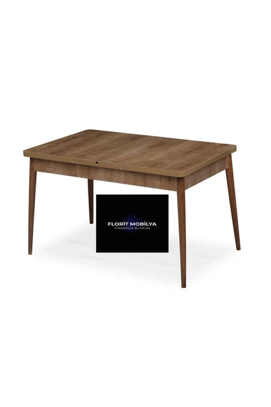 florit mobilya masamıza buyurun Duru Serisi 80x130 Açılabilir,6 Kişilik Mutfak Masası Takımı, Yemek Masası Takımı, Masa Takımı- Krem - Resim 3