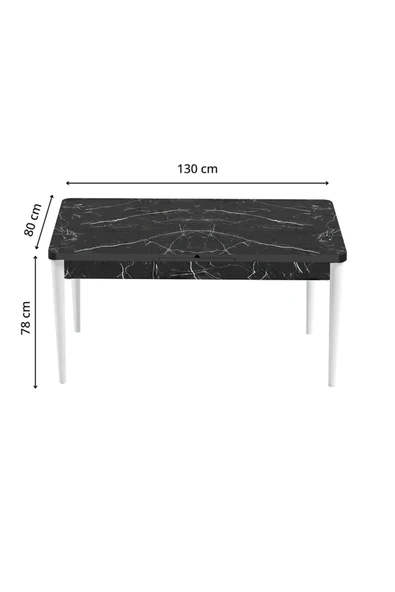 florit mobilya masamıza buyurun Yemek Masası Ahşap Masa Kelebek Masa Açılır Kapanır 6 Kişilik Masa - Resim 2