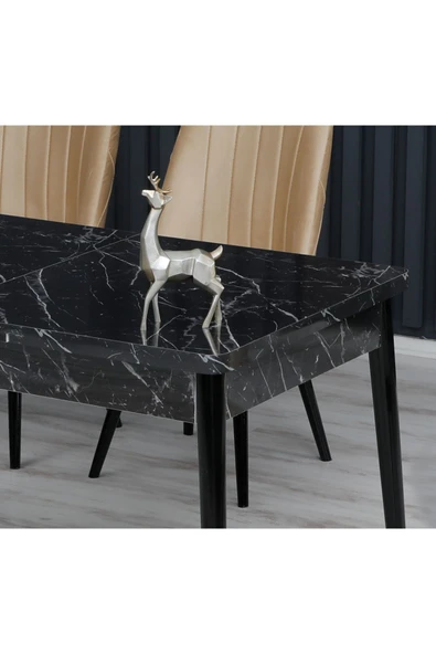 florit mobilya masamıza buyurun Classic Açılır Kapanır Yemek Masası,Mutfak Masası - Resim 3