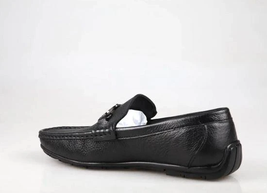 Marcomen 21147 Hakiki Deri Beyaz Ve Siyah Erkek Günlük Ayakkabı 21147 - 8