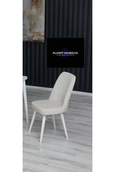 florit mobilya masamıza buyurun Baby Kumaş A Calite Açılır Mutfak Masası Takımı Yemek Masası Takımı Krem - Resim 5