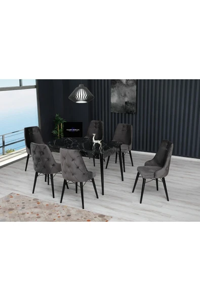 florit mobilya masamıza buyurun Iris Serisi 80*130 Açılabilir Mutfak Masası Takımı 1. Sınıf Bayby Face Kumaş ürün görseli