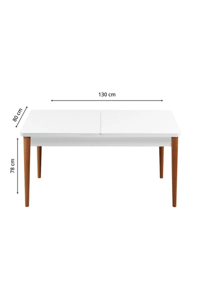 florit mobilya masamıza buyurun Yemek Masası Ahşap Masa Kelebek Masa Açılır Kapanır 6 Kişilik Masa - Resim 2