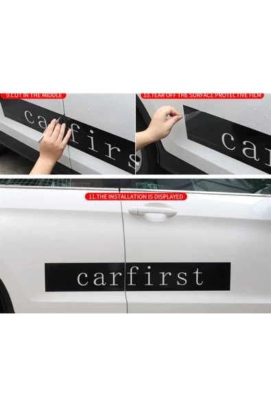 İndispensableyl Yan Kapı Sport Yazılı Desenli Sticker Etiket Modeli - Resim 5