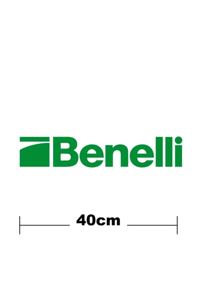 İndispensableyl Benelli Logo Yazı Sticker Etiket Tek Renk ürün görseli