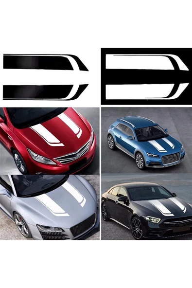 İndispensableyl Ön Kaput Sticker Etiket Modeli ürün görseli