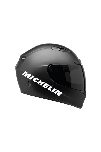 İndispensableyl Tek Renk Michelin (MİCHELİN HELMET STİCKERS) Kask Sticker Etiket Modeli ürün görseli