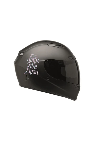 İndispensableyl Yamaha Dark Side Of Japan Hologram Motosiklet Kask Sticker Etiket Modeli 8x12cm ürün görseli