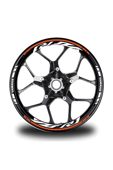 İndispensableyl Yamaha R1 Takım Jant Sticker Etiket - 1