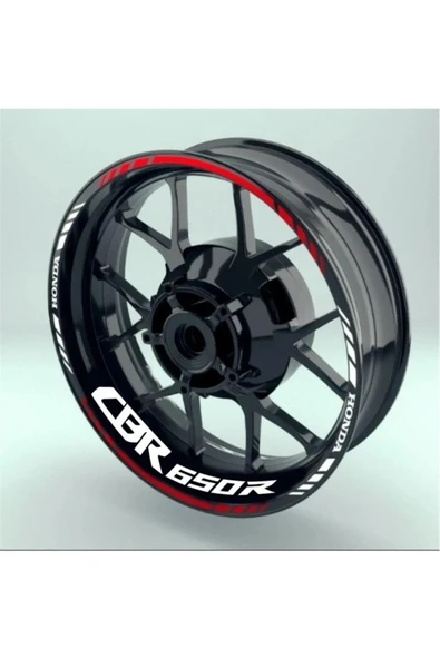 İndispensableyl Honda CBR650R Yazılı Jant içi & Dışı Sticker ürün görseli