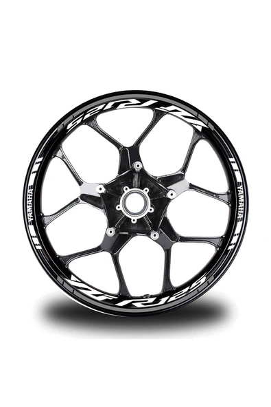 İndispensableyl Gri Yamaha YZF R125 Takım Jant Sticker Etiket ürün görseli