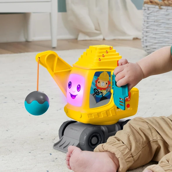 Fisher Price Sesli Ve Işıklı Eğitici Vinç Hwy62 - Resim 2