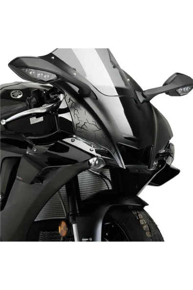 İndispensableyl Şimşek Sticker 25x25cm Folyo Kesim Evrensel Desen Kaplama Siyah - Resim 2