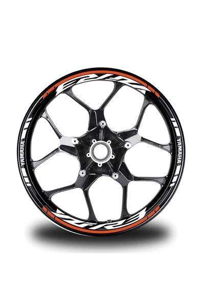 İndispensableyl Kırmızı Yamaha R6 Takım Jant Sticker Etiket ürün görseli