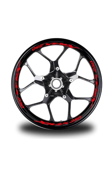 İndispensableyl Xmax 250 Yazılı 16Lı Jant İçi Yazı Sticker Etiket ürün görseli