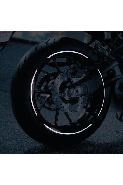 İndispensableyl Hologram Dörtlü Jant Sticker Etiket Modeli ürün görseli