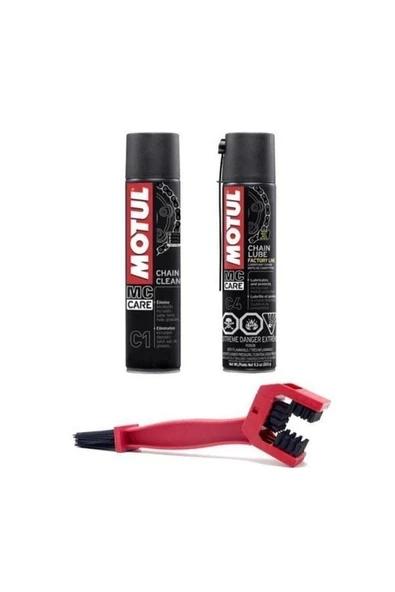C1-c4-fırça Racing Zincir Temizleme Ve Yağlama Seti 2 ürün görseli 1