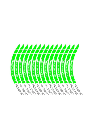 İndispensableyl Bajaj Dominar 400 Dış Jant Şeridi Motosiklet Sticker Etiket Modeli - Resim 3