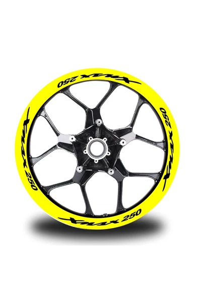 İndispensableyl Xmax 250 Yazılı 16Lı Jant İçi Yazı Sticker Etiket ürün görseli