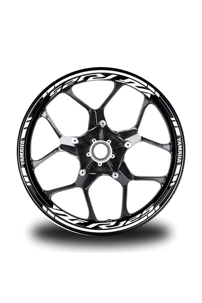 İndispensableyl Turuncu Yamaha Mt 09 Takım Jant Sticker Etiket - 1