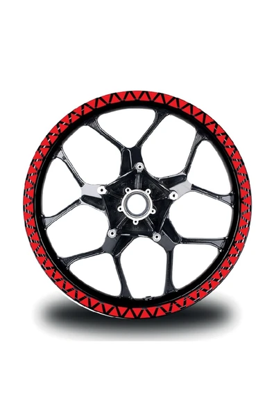 İndispensableyl Üçgen Tam Daire Jant Sticker ürün görseli