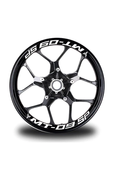 İndispensableyl Mt-09 Sp Yazılı 8'li Jant İçi Yazı Sticker Etiket Modeli ürün görseli