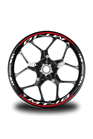 İndispensableyl Neon Sarı Yamaha R1m Takım Jant Sticker Etiket ürün görseli