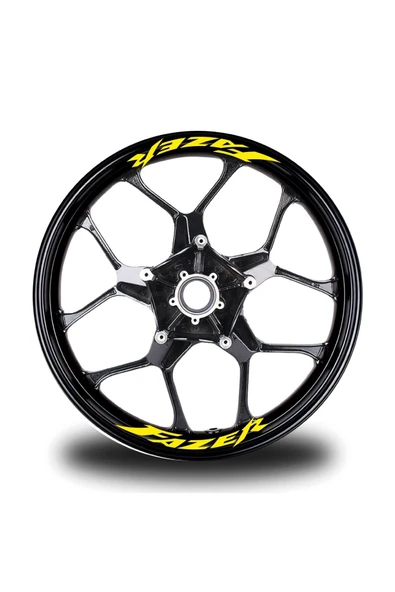 İndispensableyl Fazer  Yazılı 8Li Jant İçi Yazı Sticker Etiket ürün görseli