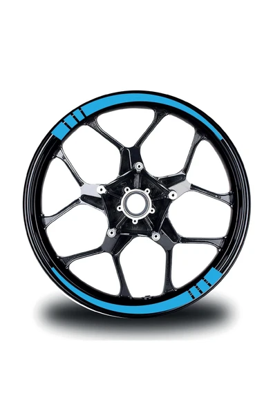 İndispensableyl İç Dış Jant Sticker Etiket Modeli İnce - Resim 3