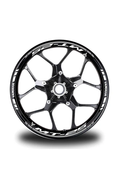 İndispensableyl Gri Yamaha MT25 Takım Jant Sticker Etiket ürün görseli